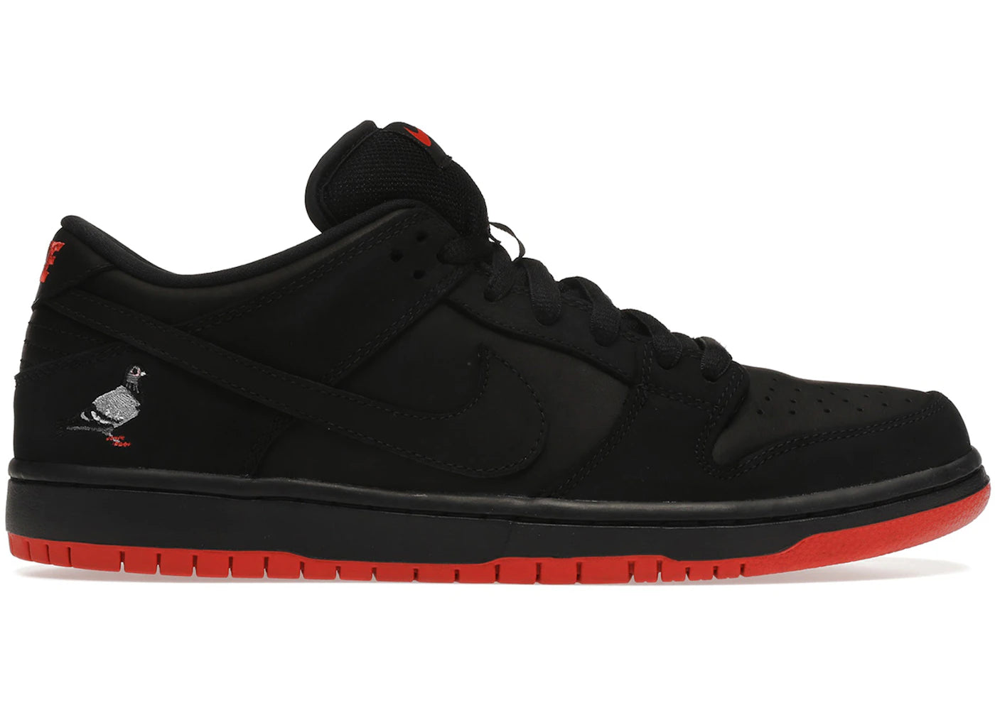 Nike SB Dunk Low Black Pigeon (Engraved)