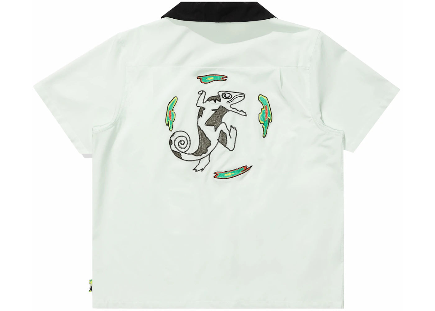 Nike SB Olympics 2024 S/S Bowler Shirt Barely Green/Black
