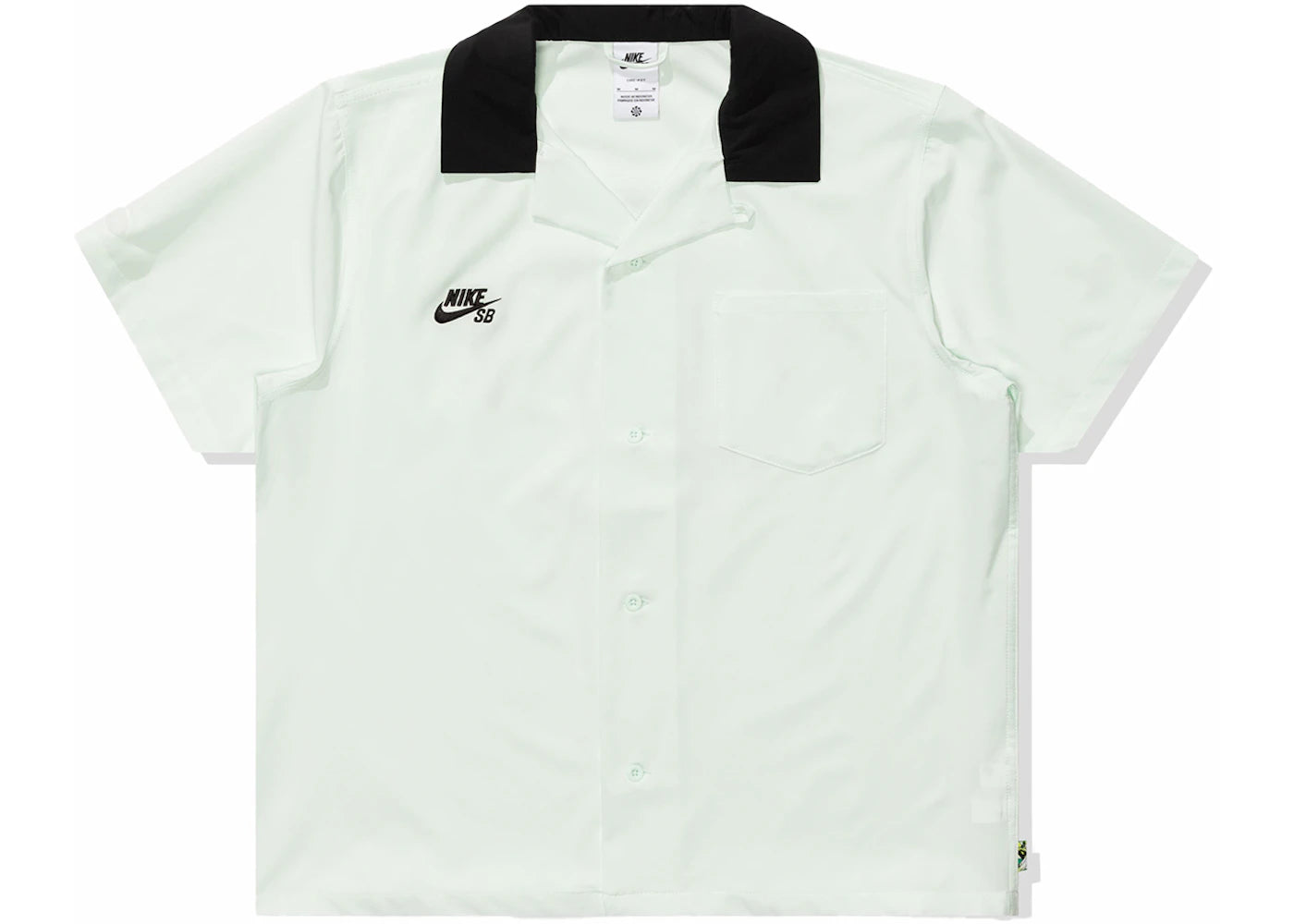 Nike SB Olympics 2024 S/S Bowler Shirt Barely Green/Black