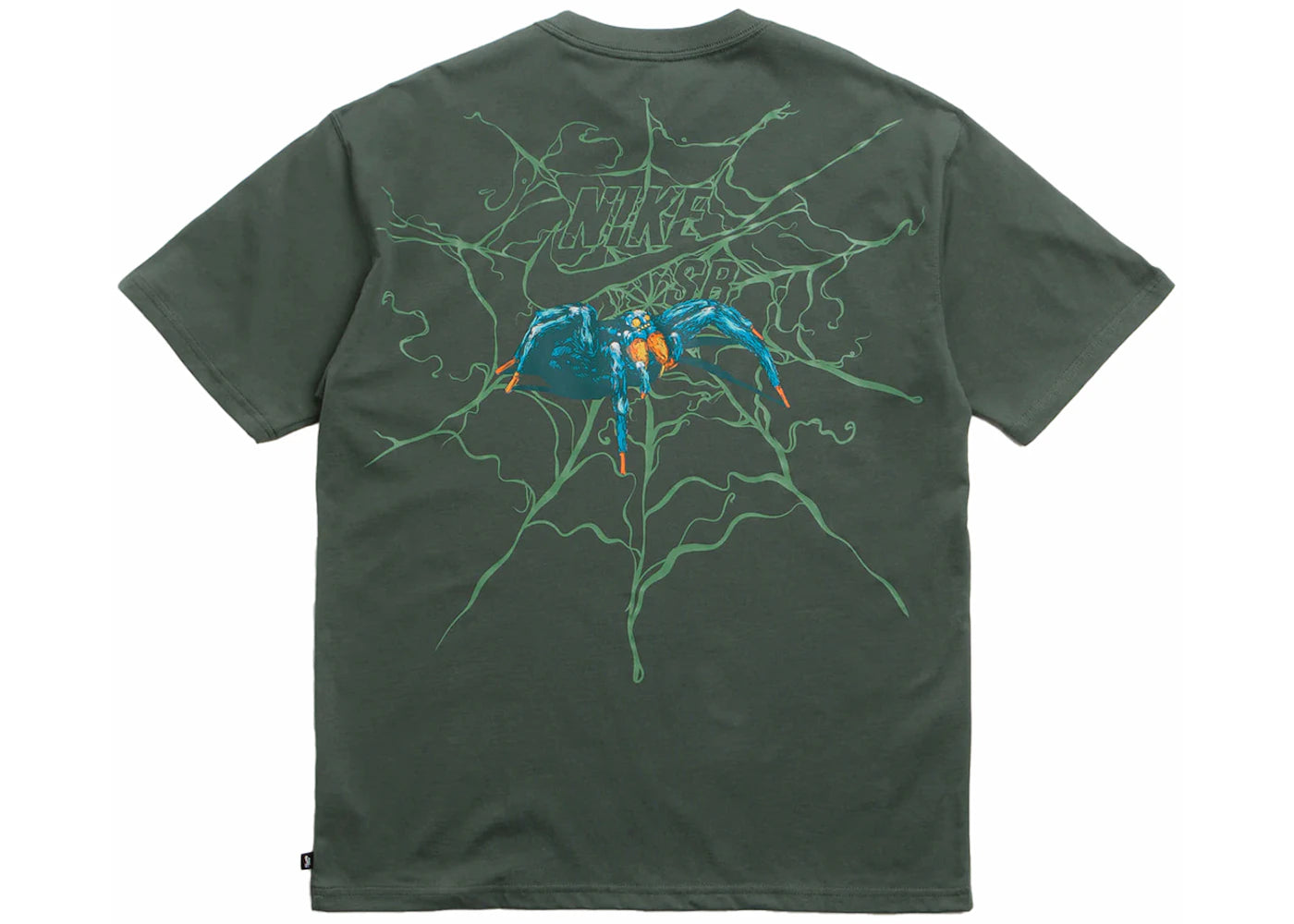 Nike SB Spider T-shirt Vintage Green