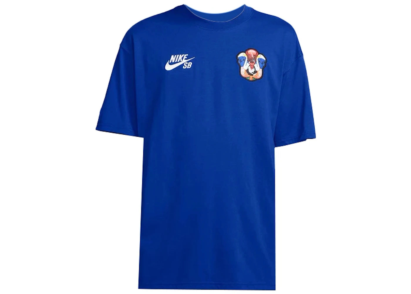 Nike SB Team USA Olympics Federation Skate Tee Royal Blue