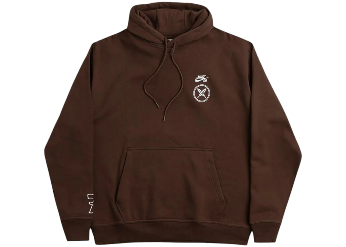 Nike SB Yuto Horigome GFX Fleece Pullover Hoodie Cacao Brown