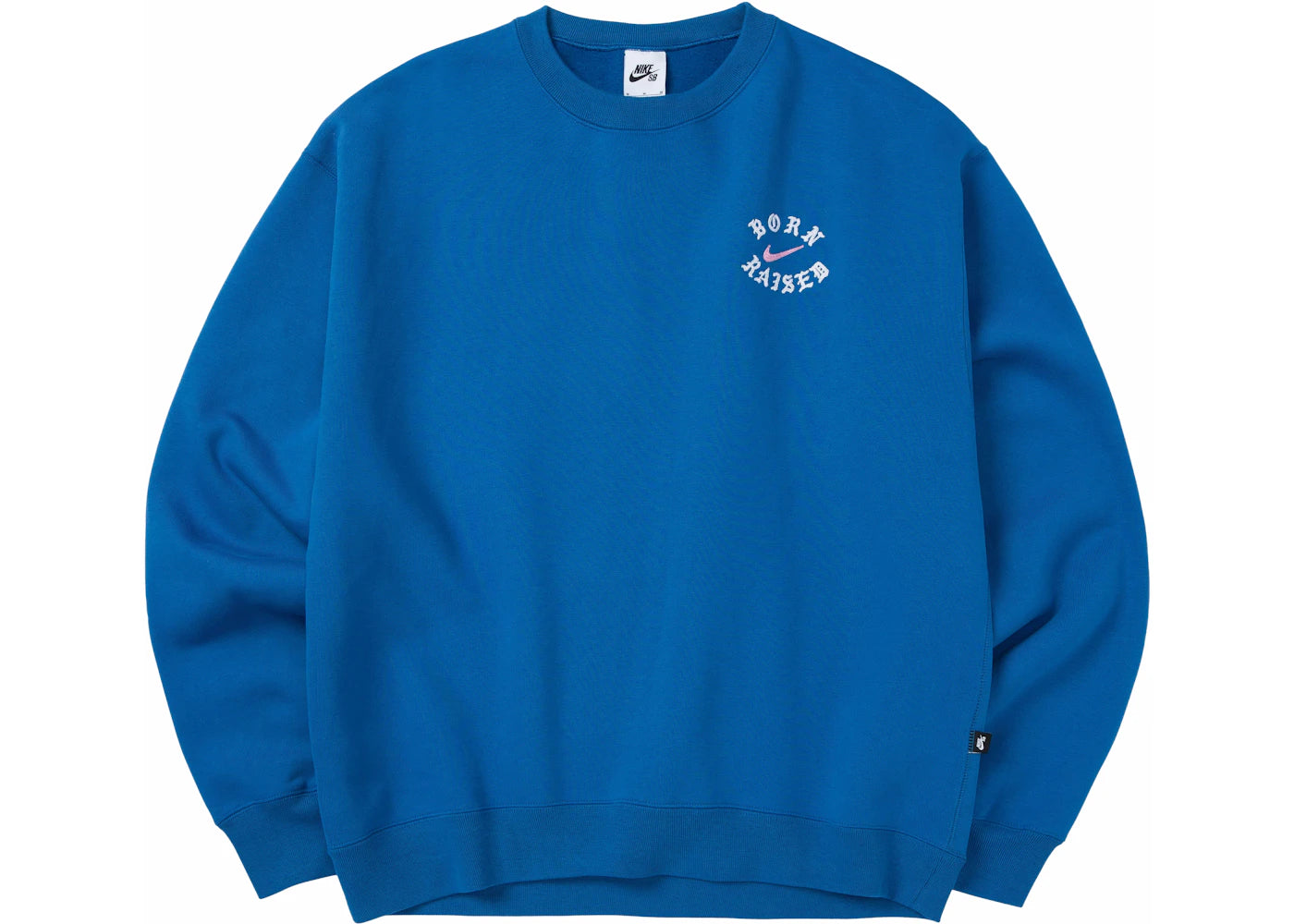 Nike SB Born X Raised Crewneck Sweatshirt Blue