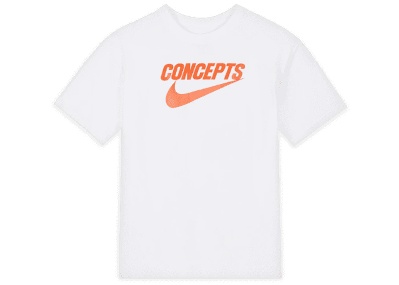 Nike SB x Concepts T-Shirt White Orange