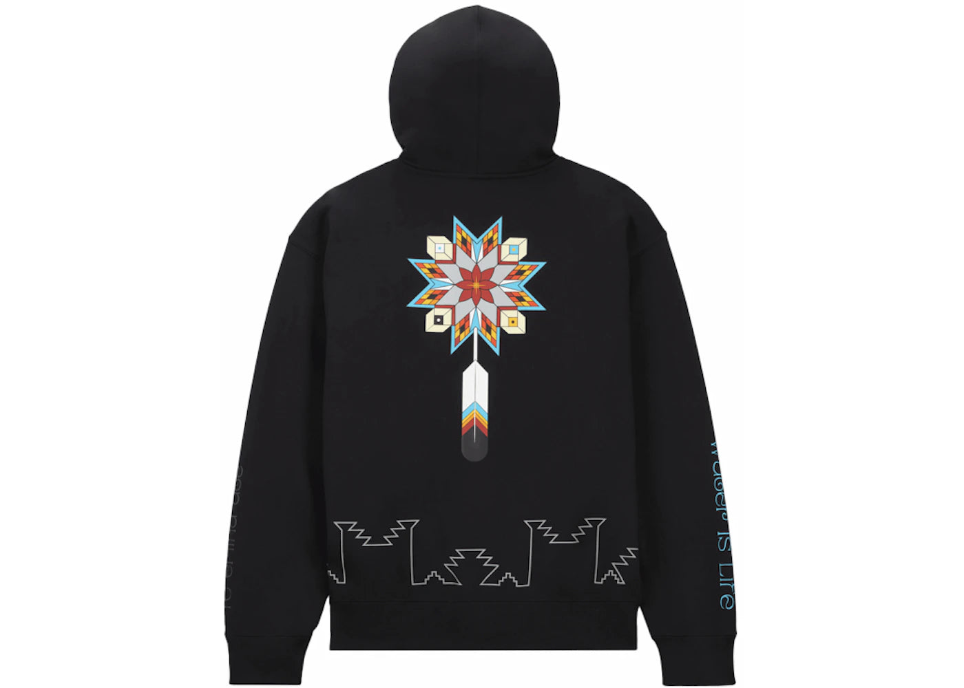 Nike SB x Di'Orr Greenwood L/S Max90 Fleece Hoodie Black