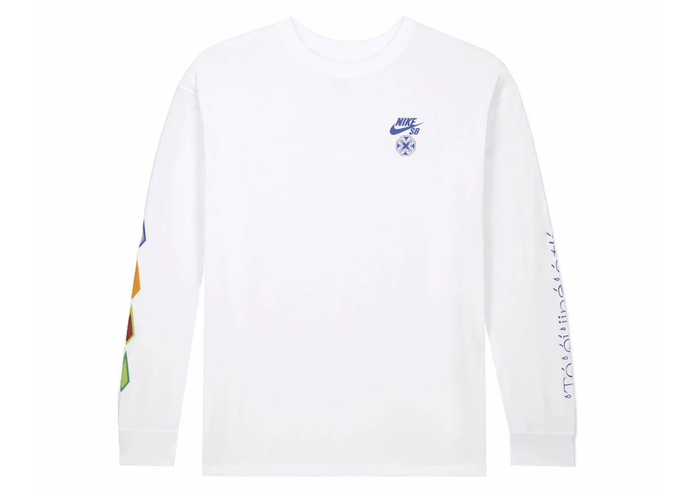 Nike SB x Di'Orr Greenwood L/S Max90 T-shirt White