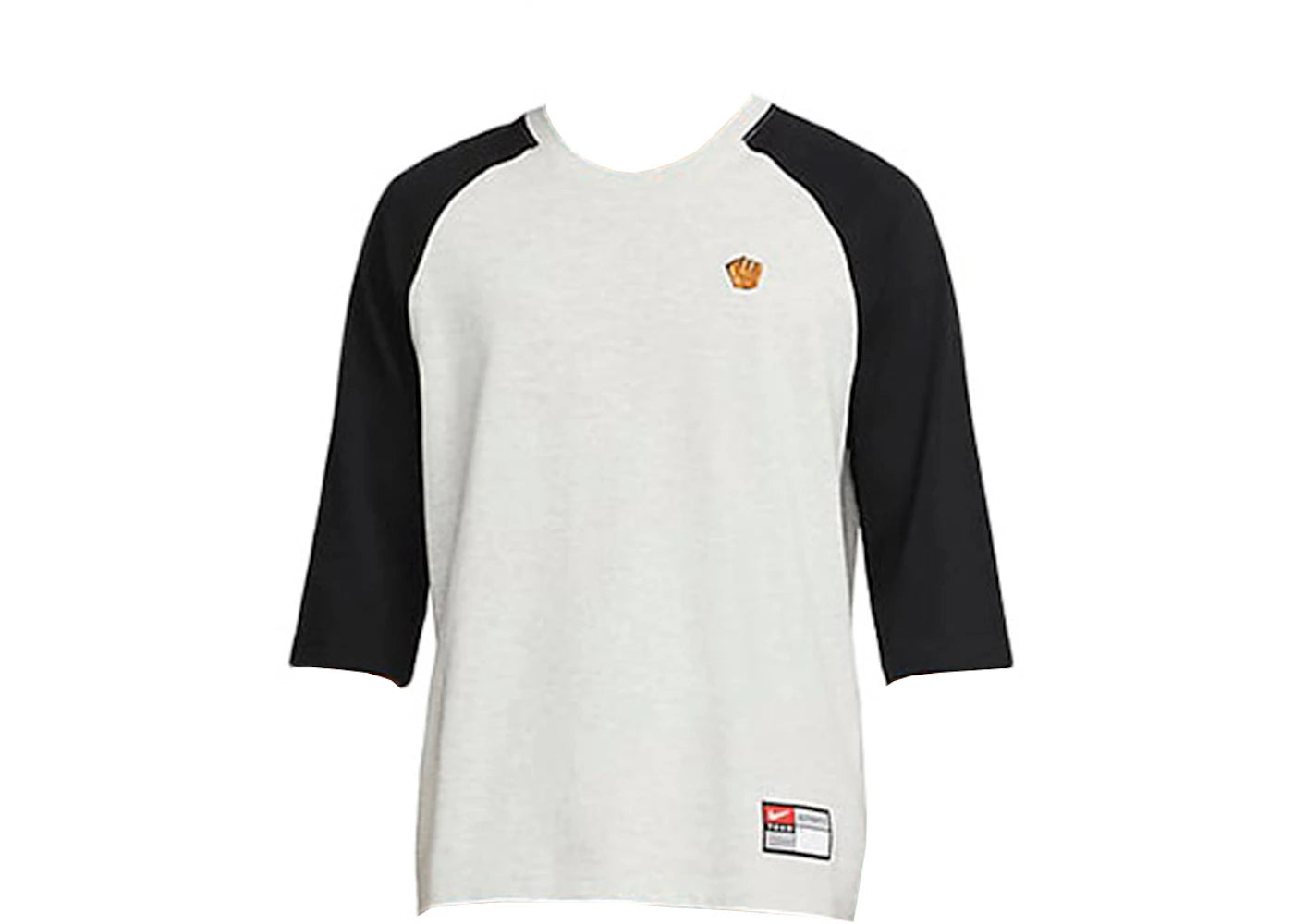 Nike SB x MLB Skate Raglan Mitt Logo T-shirt Grey Heather/Black