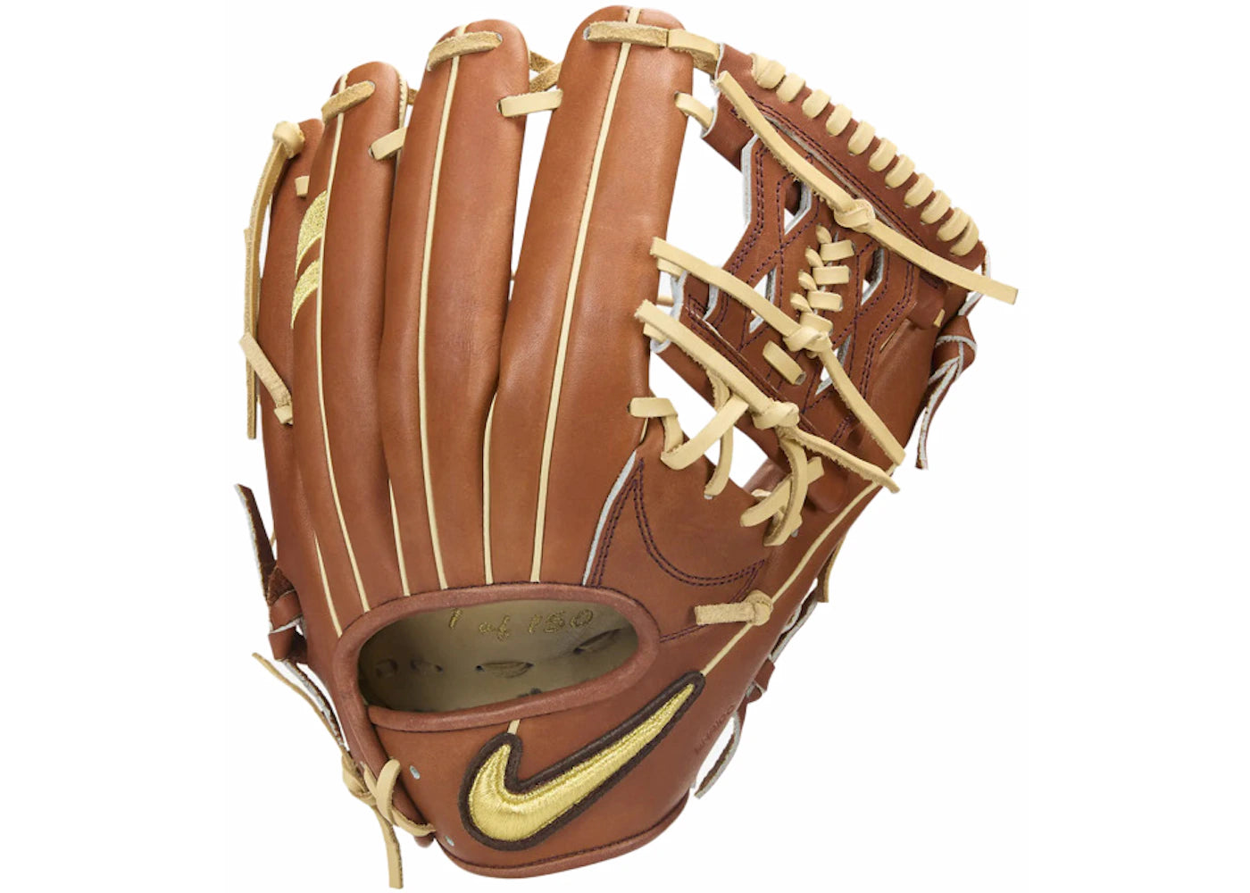 Nike SHADO Elite J Series Baseball Fielding Glove (Right-Handed Throw) Brown