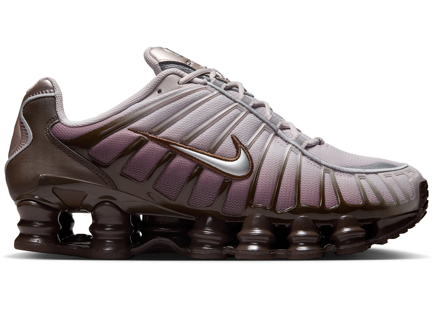 Nike Shox TL Baroque Brown Platinum Violet Metallic Silver (Women's)