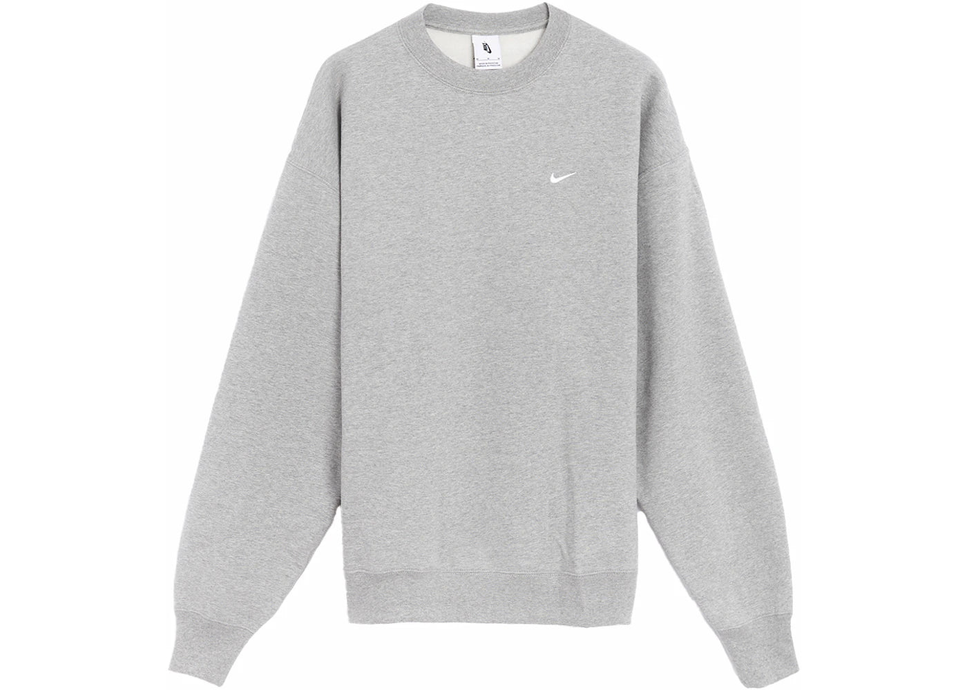 Nike Solo Fleece Crewneck Heather Grey