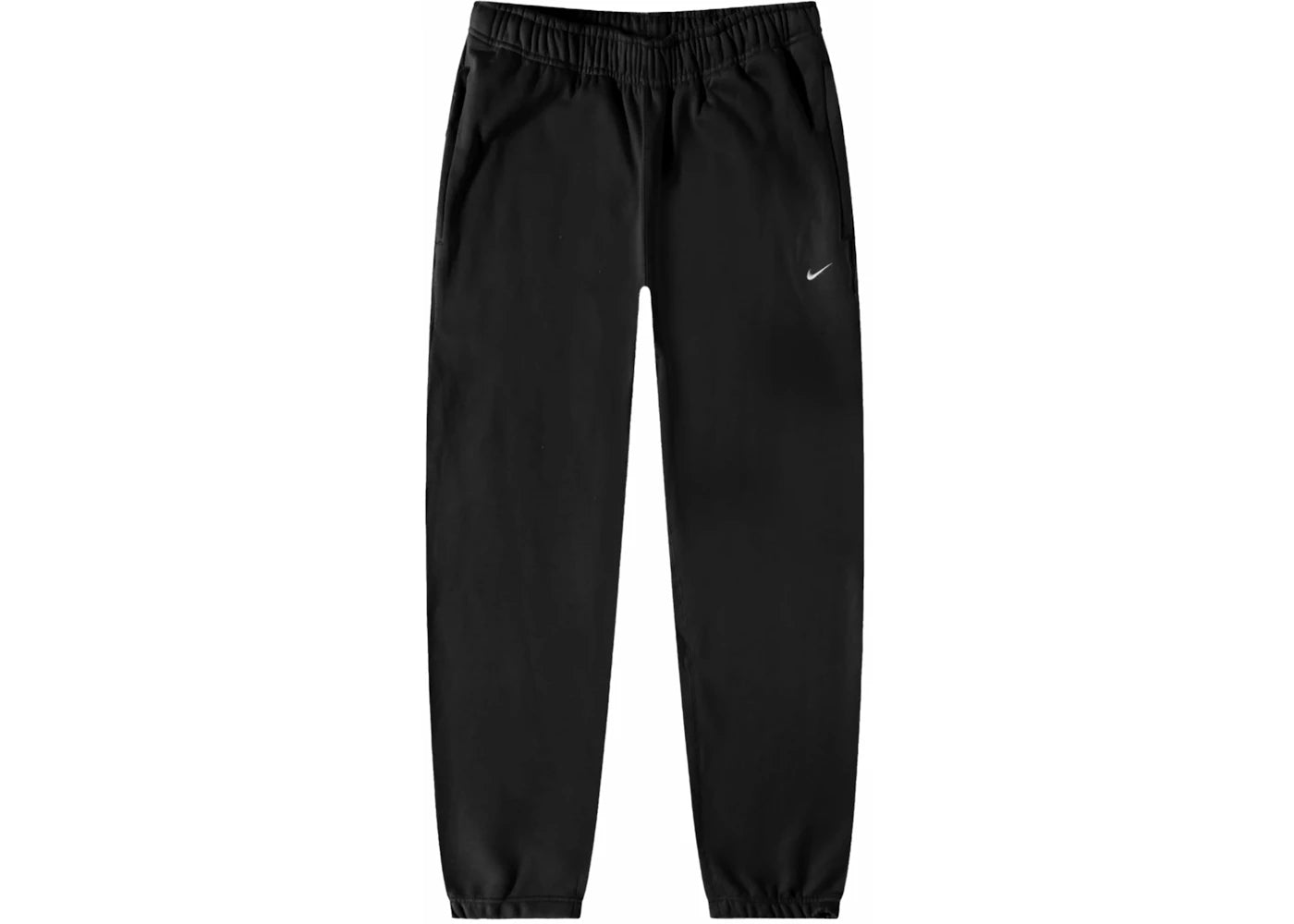 Nike Solo Swoosh Fleece Pants Black/White
