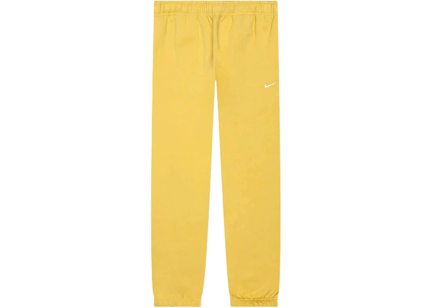 Nike Solo Swoosh Fleece Pants Yellow