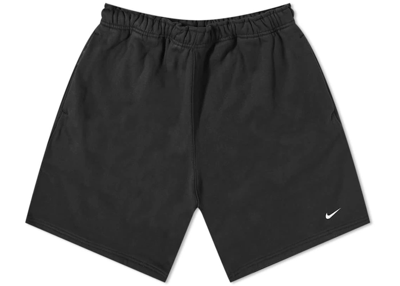 Nike Solo Swoosh Fleece Shorts Black/White