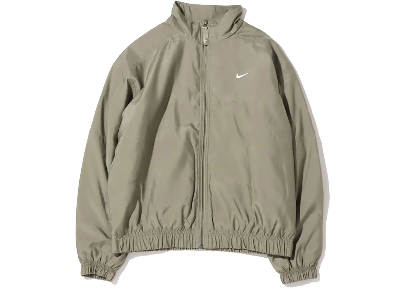 Nike Solo Swoosh Satin Bomber Jacket (Asia Sizing) Light Army