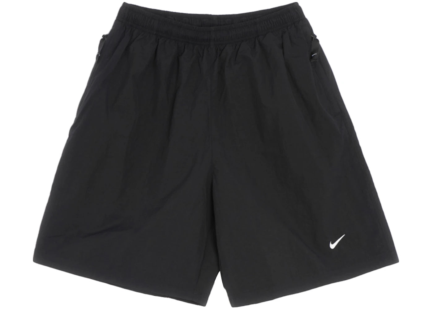 Nike Solo Swoosh Woven Shorts Black/White