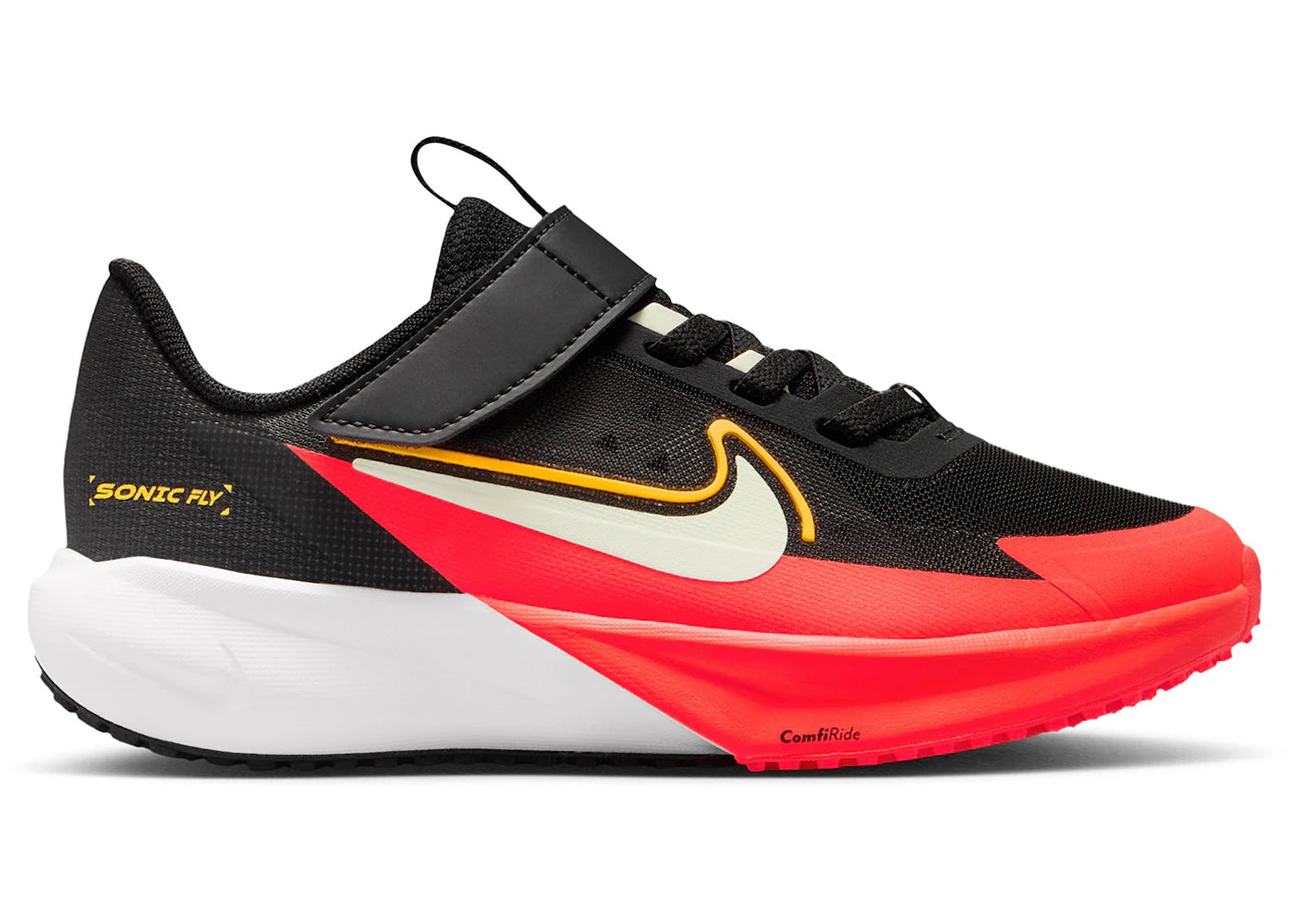 Nike Sonic Fly Black Laser Orange Crimson Volt (PS)