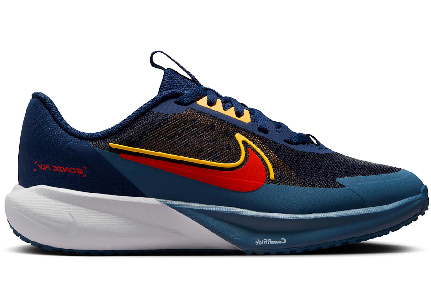 Nike Sonic Fly Midnight Navy Laser Orange Vast Grey Picante Red (GS)