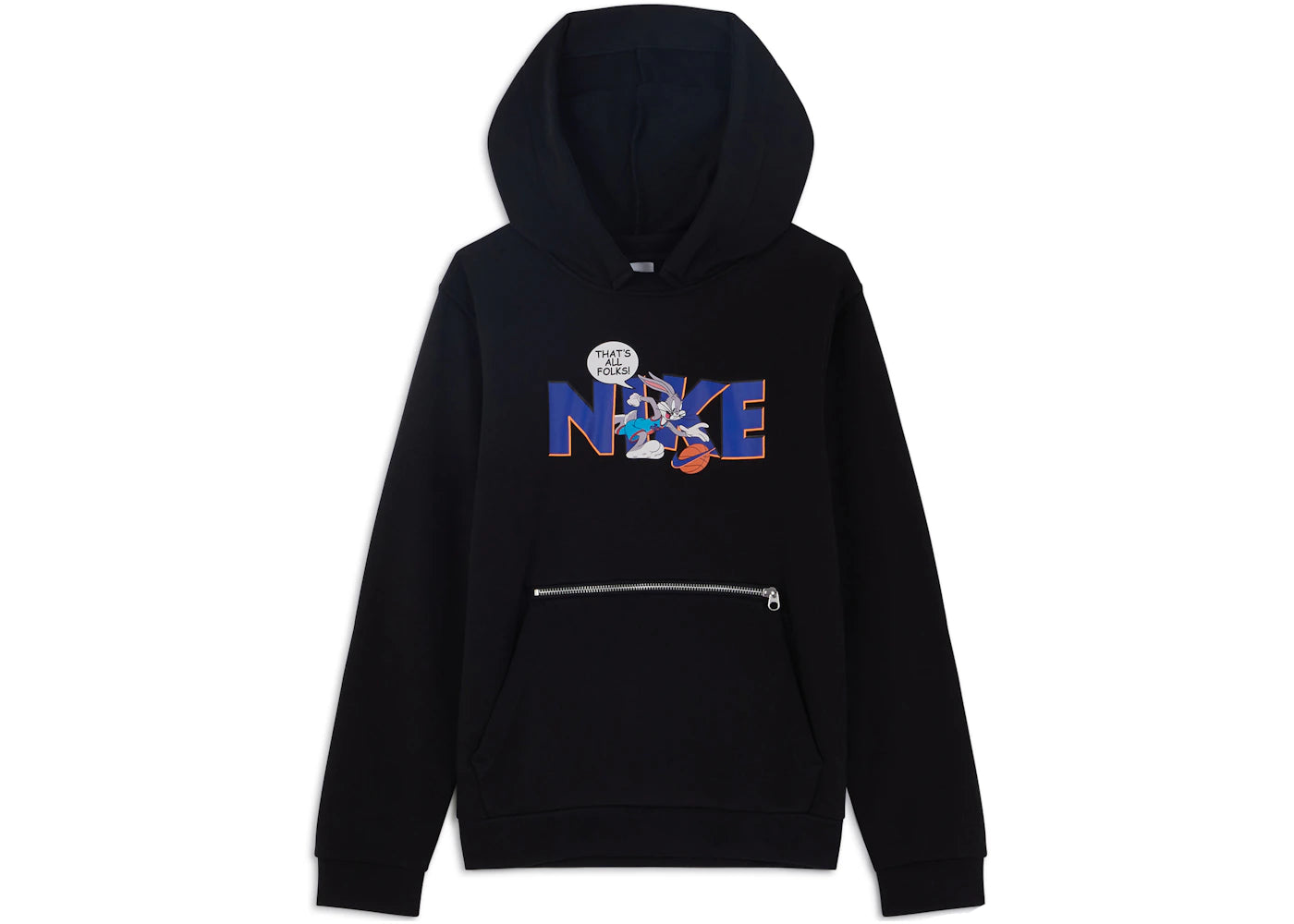 Nike Space Jam A New Legacy Big Kids Dri-Fit Hoodie Black