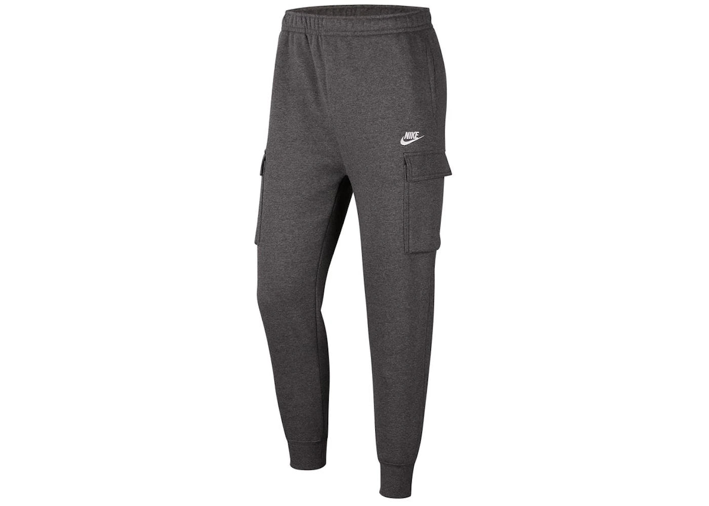 Nike Sportswear Club Fleece Cargo Pants Charcoal Heather/Anthracite/White