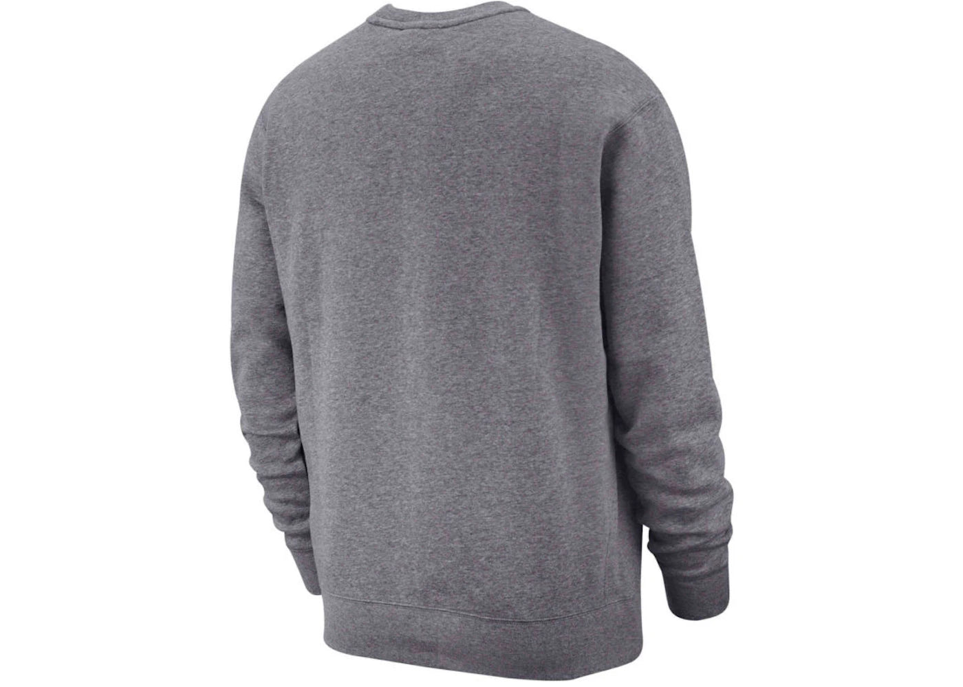 Nike Sportswear Club Fleece Crewneck Charcoal Heather/White