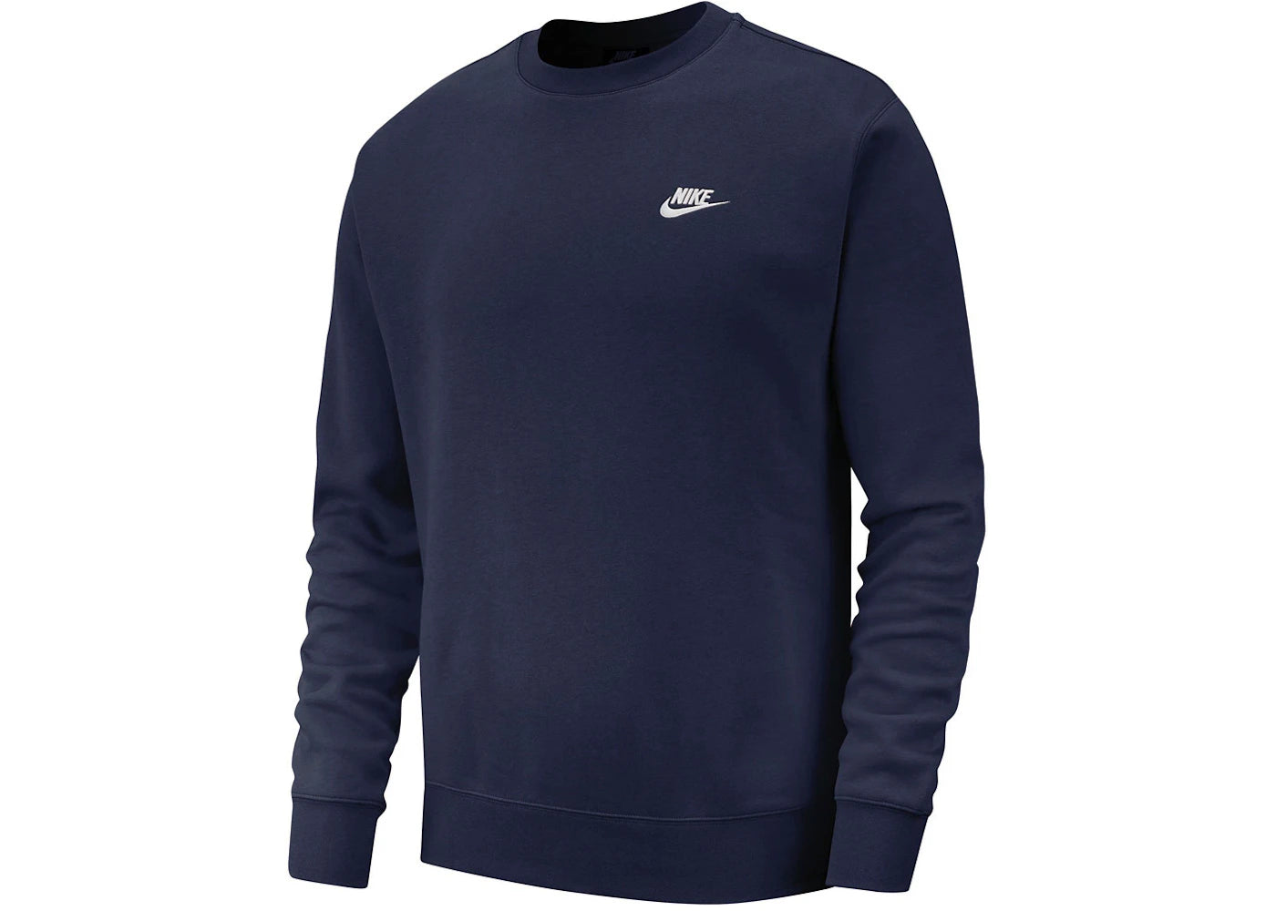 Nike Sportswear Club Fleece Crewneck Midnight Navy/White