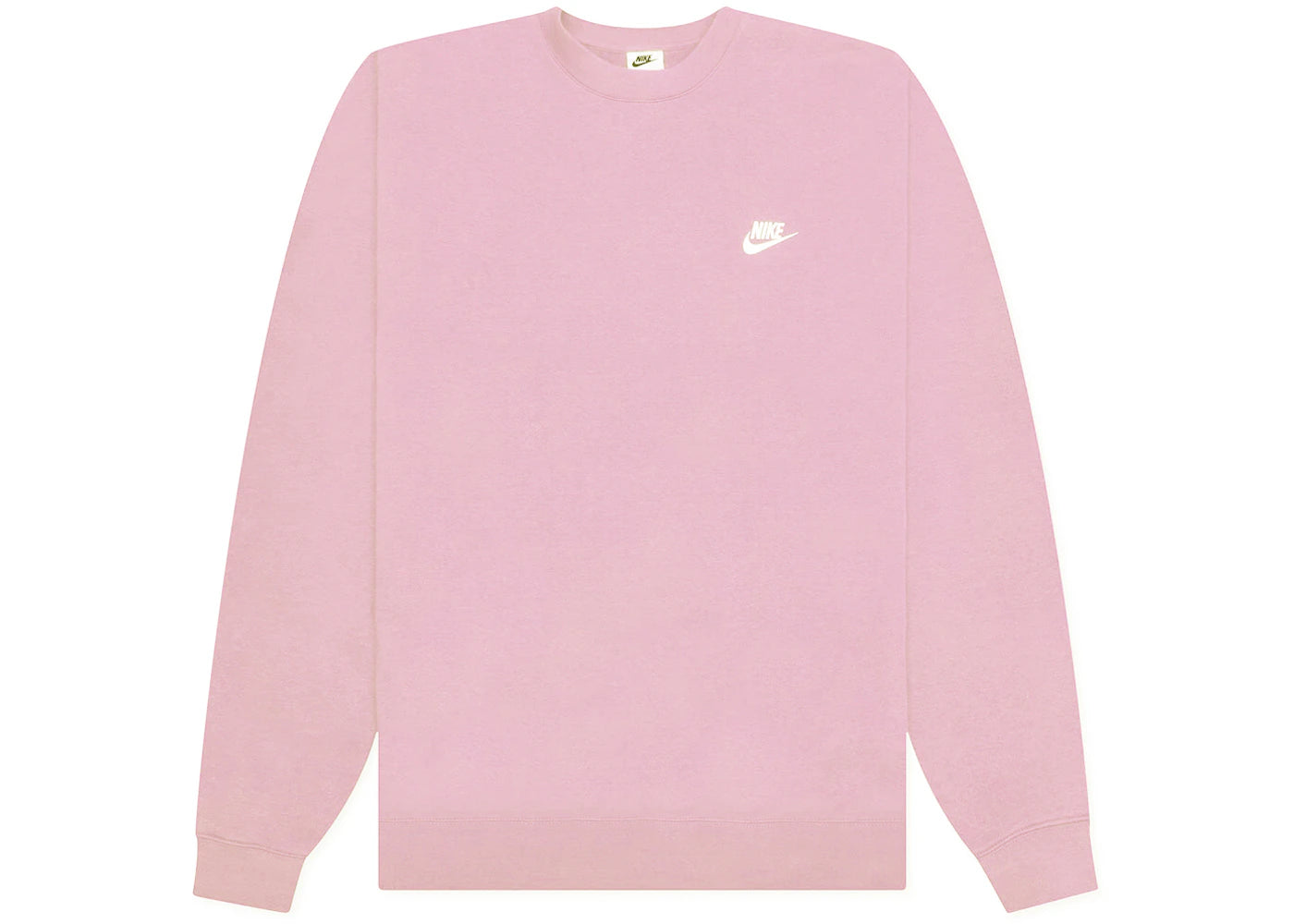 Nike Sportswear Club Fleece Crewneck Pink Bloom/White