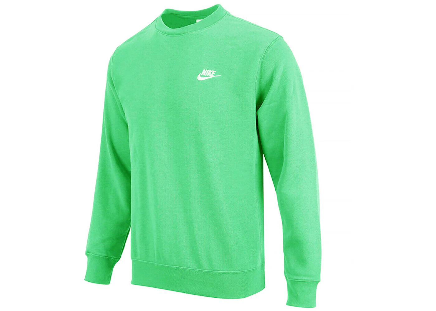 Nike Sportswear Club Fleece Crewneck Spring Green/White