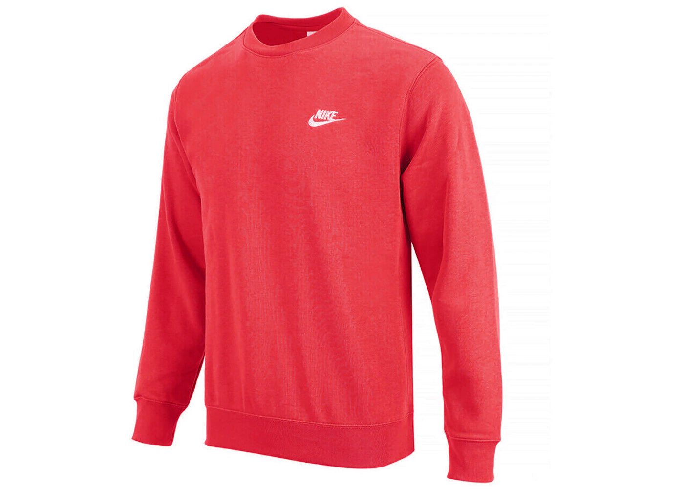 Nike Sportswear Club Fleece Crewneck University Red/White
