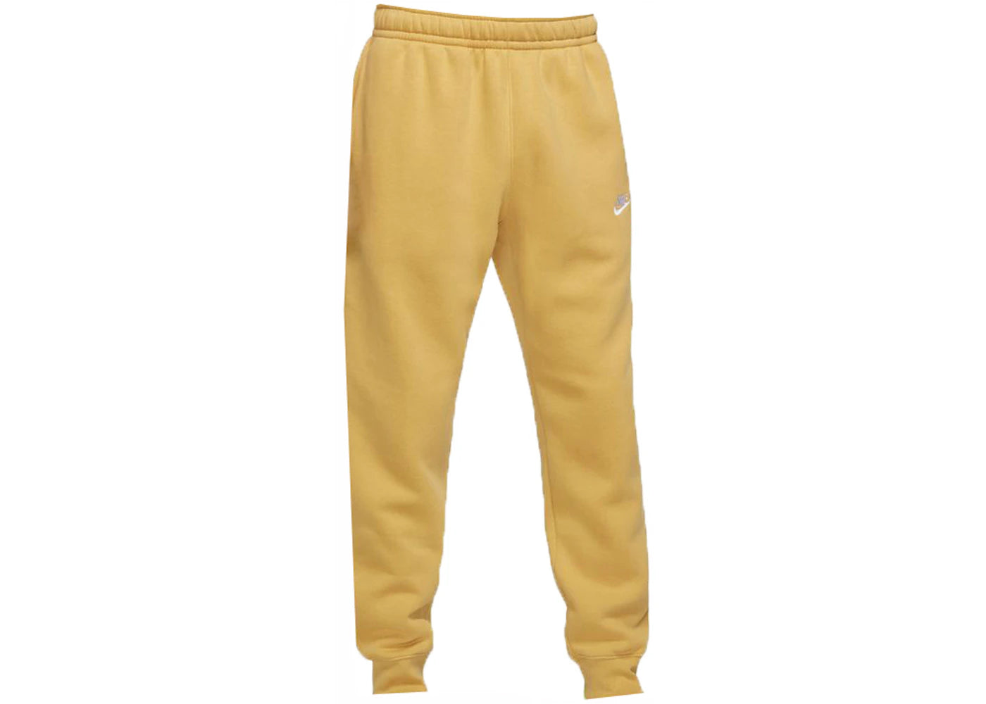 Nike Sportswear Club Fleece Jogger Pants Wheat Gold/Wheat Gold/White