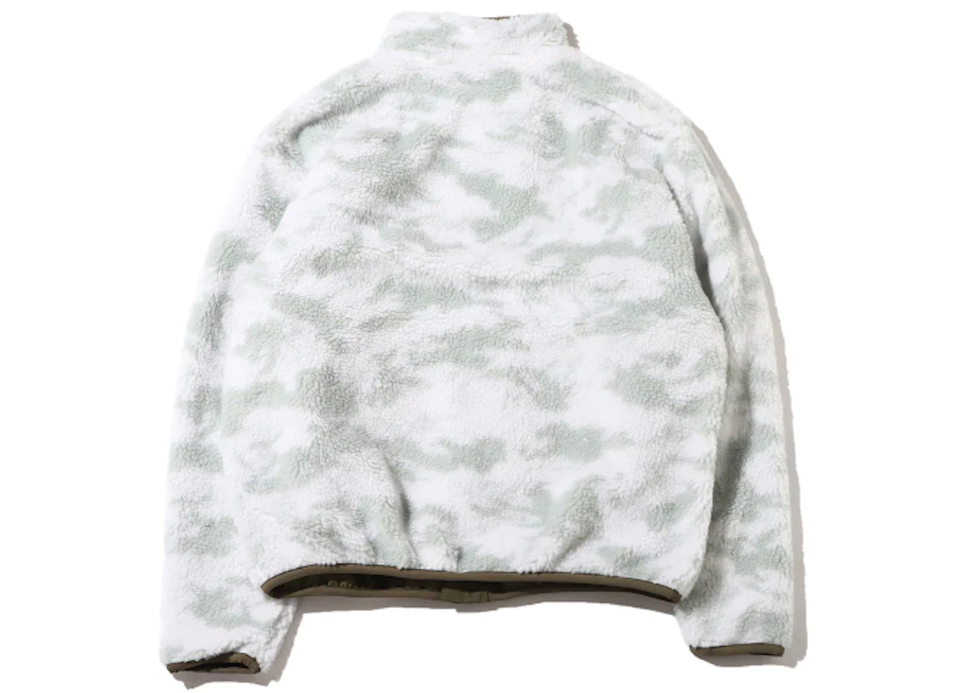 Nike Sportswear Club Fleece Plus Reversible Winterized Top Jacket Medium Olive/Black