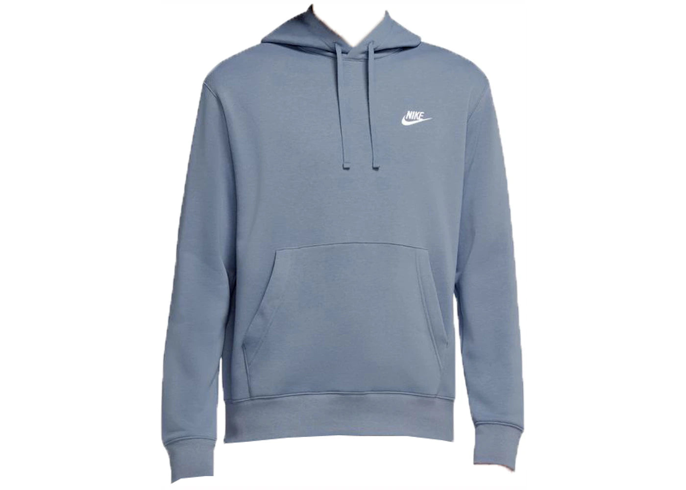 Nike Sportswear Club Fleece Pullover Hoodie Ashen Slate/Ashen Slate/White