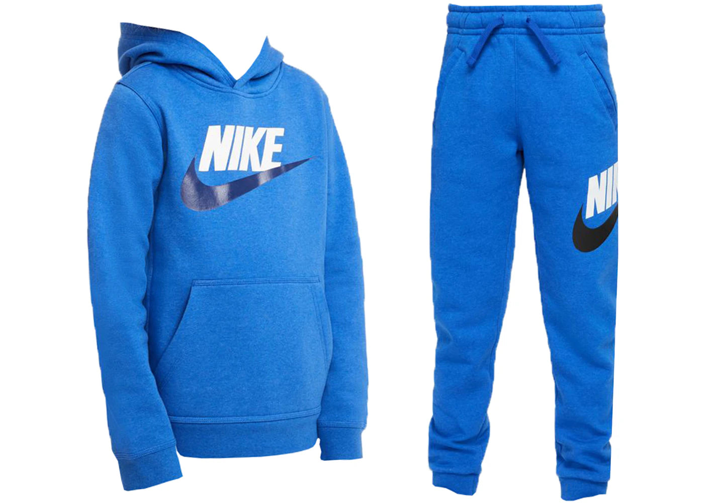 Nike Sportswear Club Fleece Pullover Hoodie & Joggers Set Game Royal/Htr