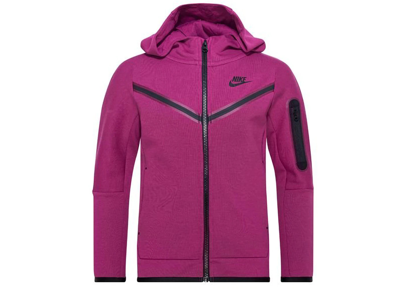 Nike Sportswear Kids Tech Fleece Full-Zip Hoodie Rosewood