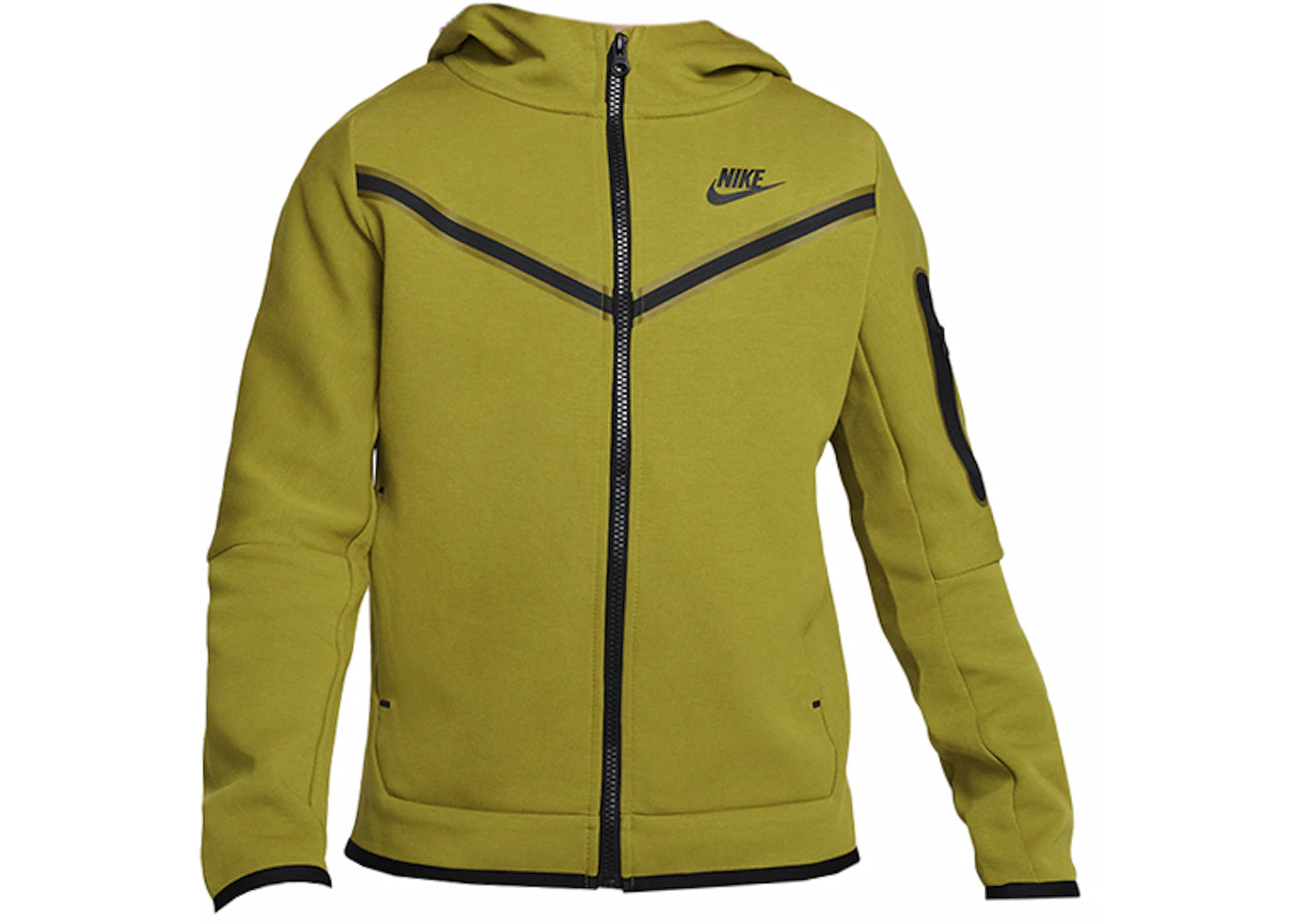 Nike Sportswear Kids Tech Fleece Hoodie Moss/Black