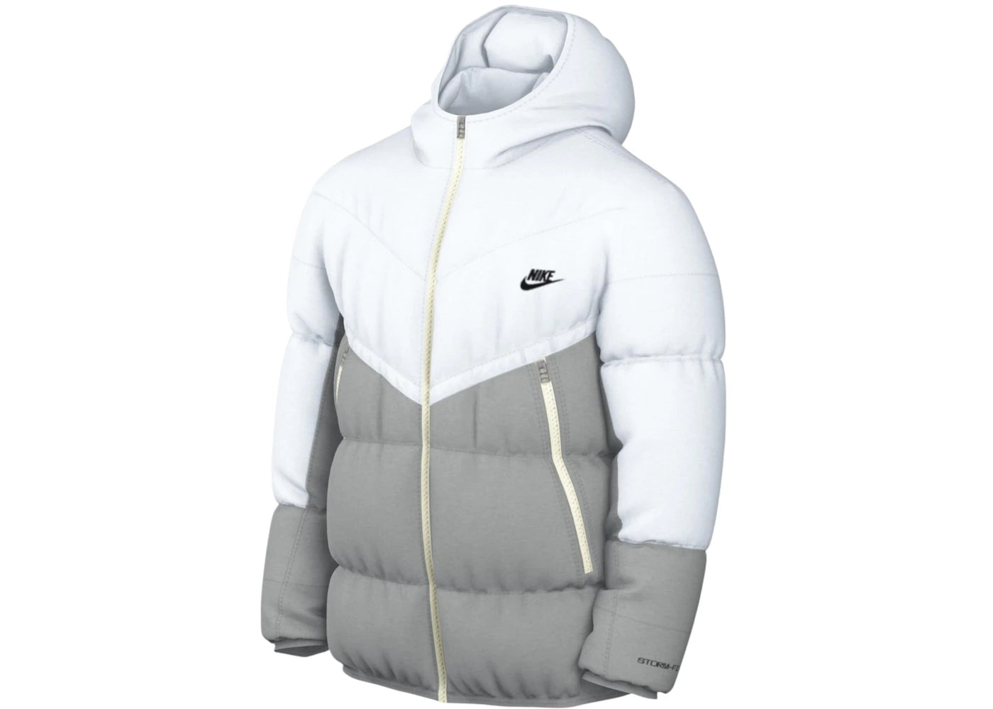 Nike Sportswear Storm-Fit Windrunner Primaloft Puffer Jacket White/Smokey Grey/Black