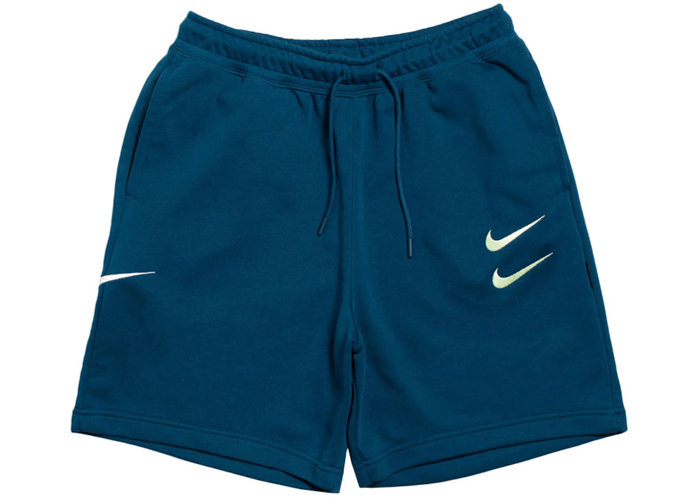 Nike Sportswear Swoosh Logo Shorts Blue Force/Barely Volt