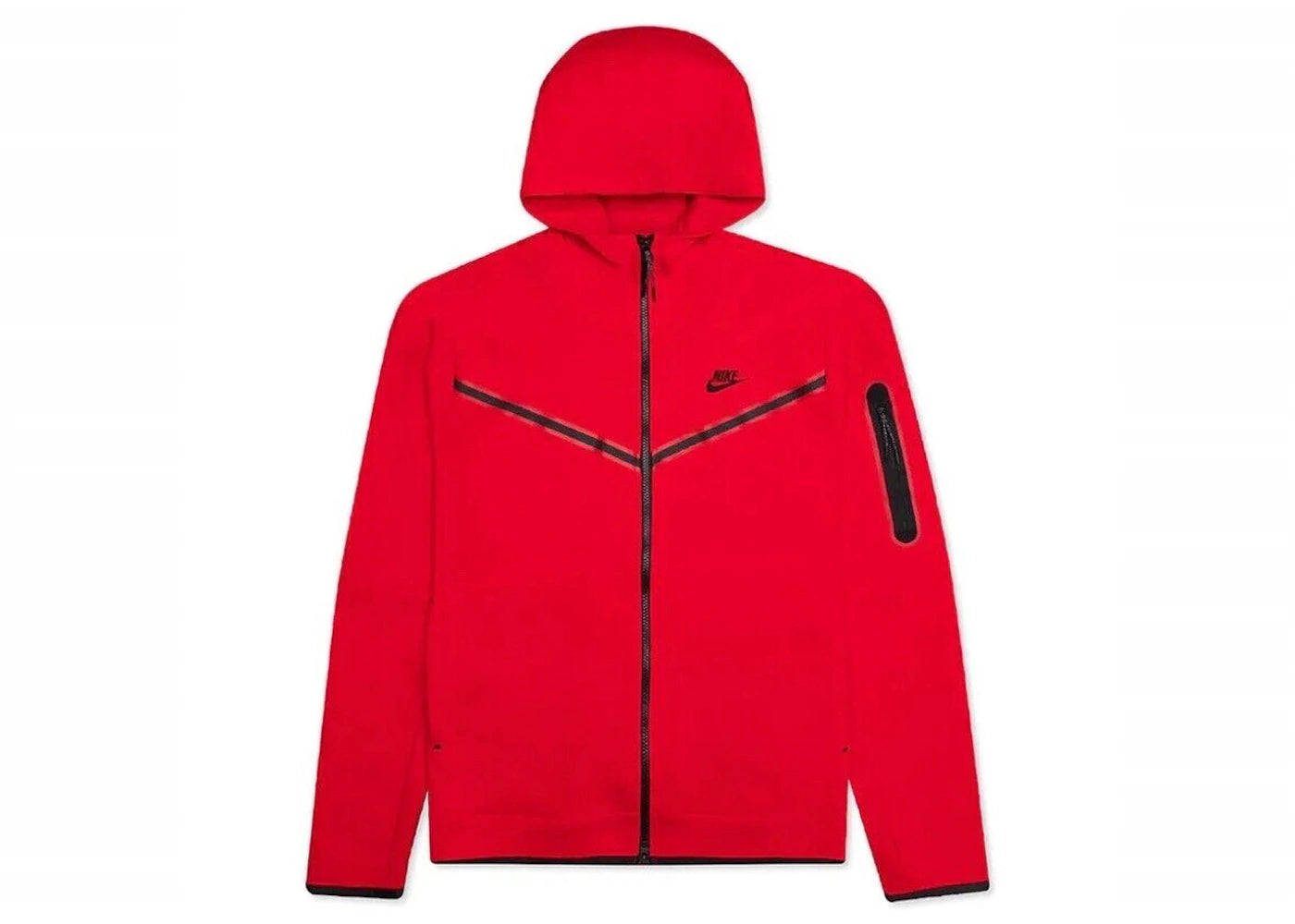 Nike Sportswear Tech Fleece Full Zip Hoodie Autumn Red