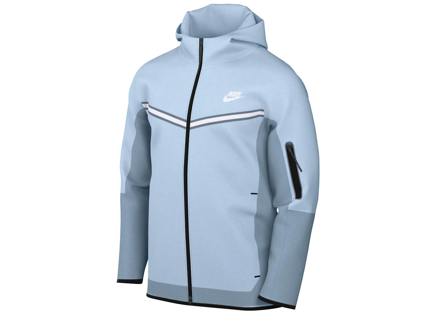 Nike Sportswear Tech Fleece Full-Zip Hoodie Celestine Blue