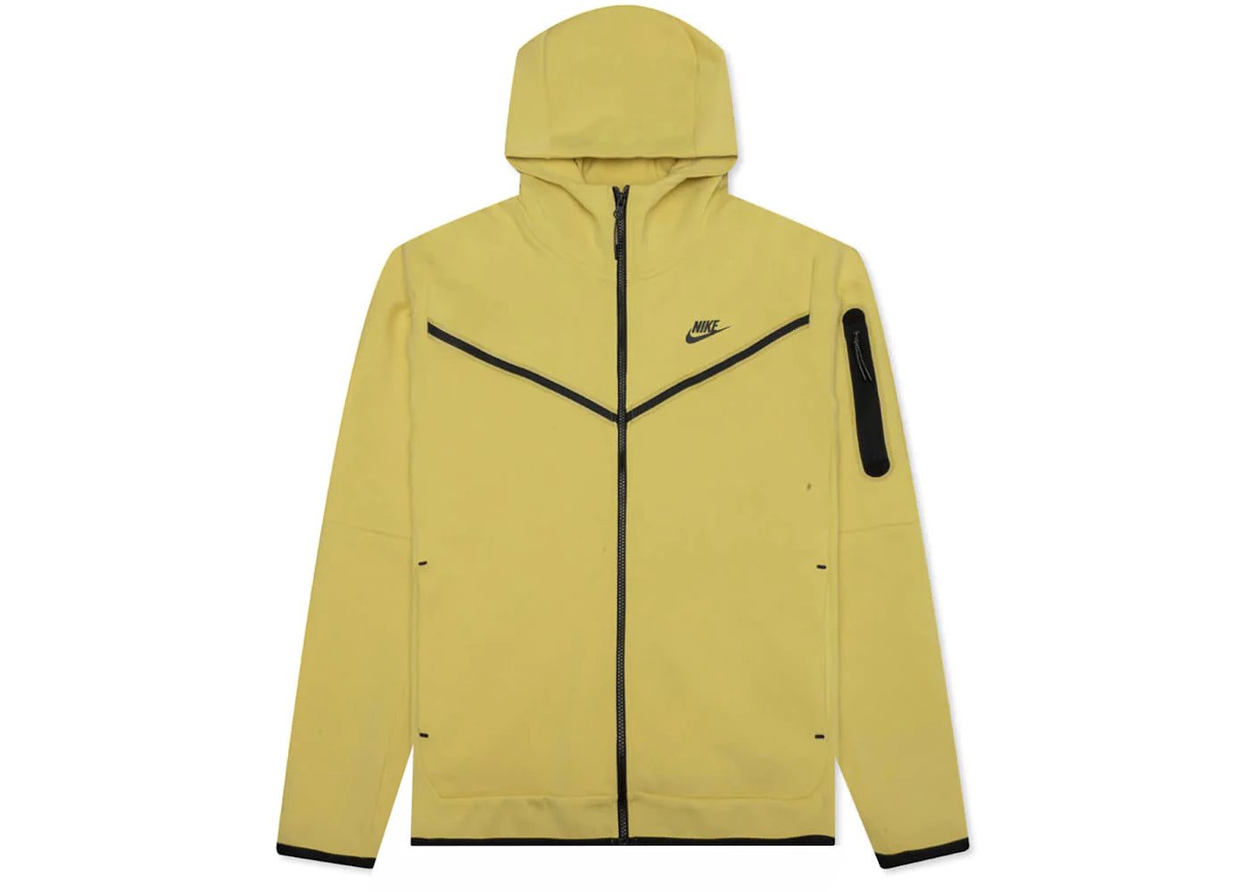 Nike Sportswear Tech Fleece Full-Zip Hoodie Saturn Gold/Black