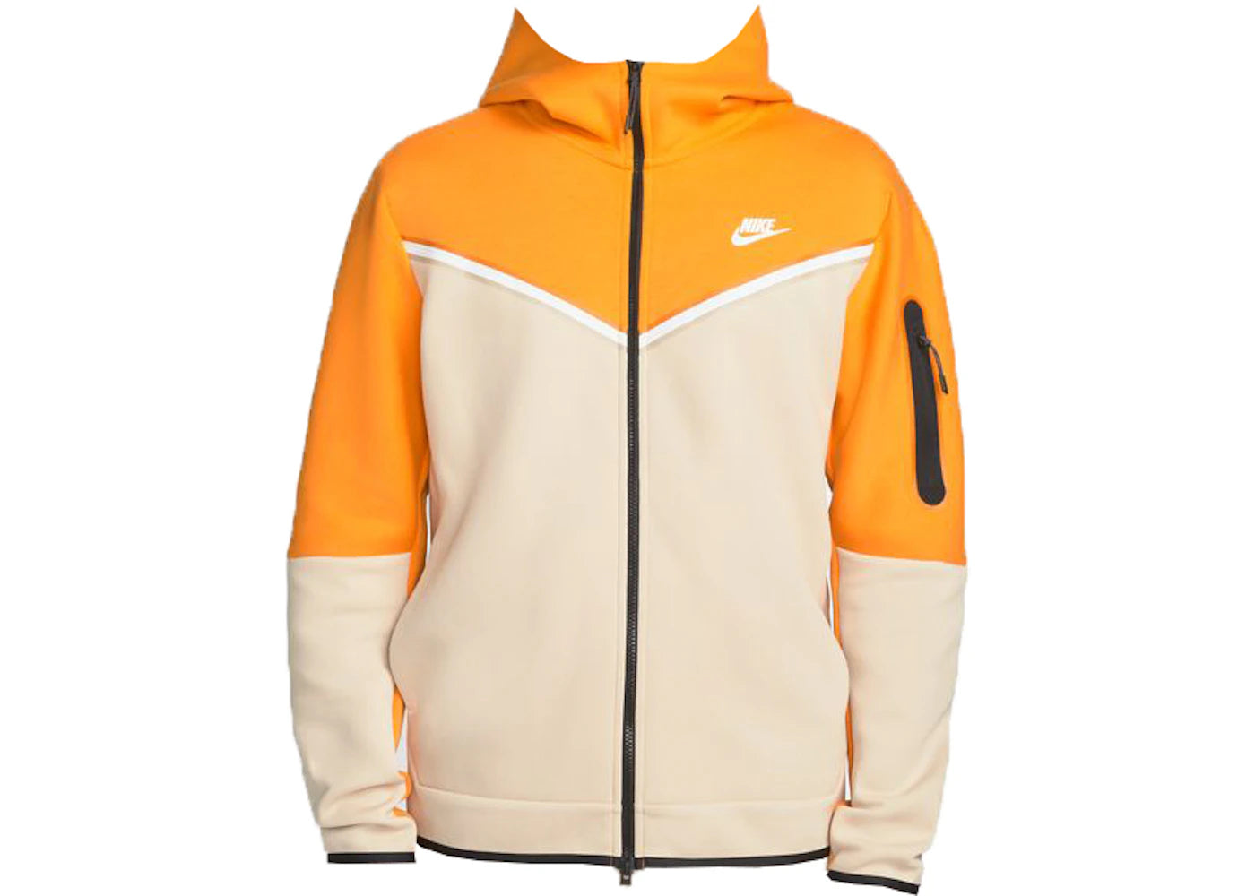 Nike Sportswear Tech Fleece Hoodie Kumquat/Sanddrift/White
