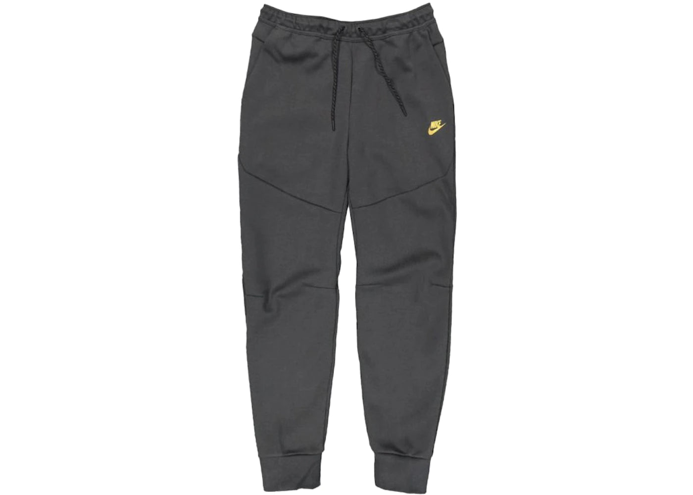 Nike Sportswear Tech Fleece Taped Joggers Dark Smoke Grey/Metallic Gold