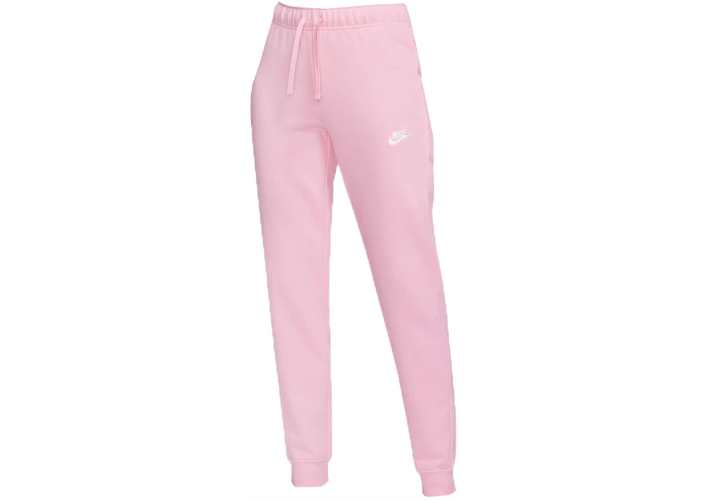 Nike Sportswear Women's Club Fleece Jogger Pants Med Soft Pink/White