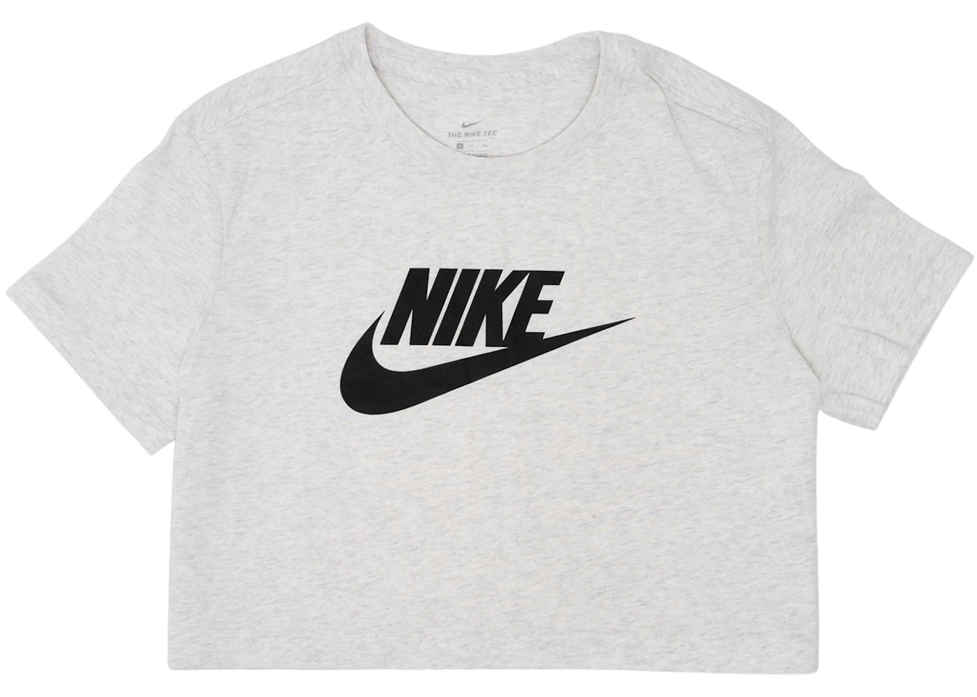 Nike Sportswear Women's Essential Cropped Tee Gray