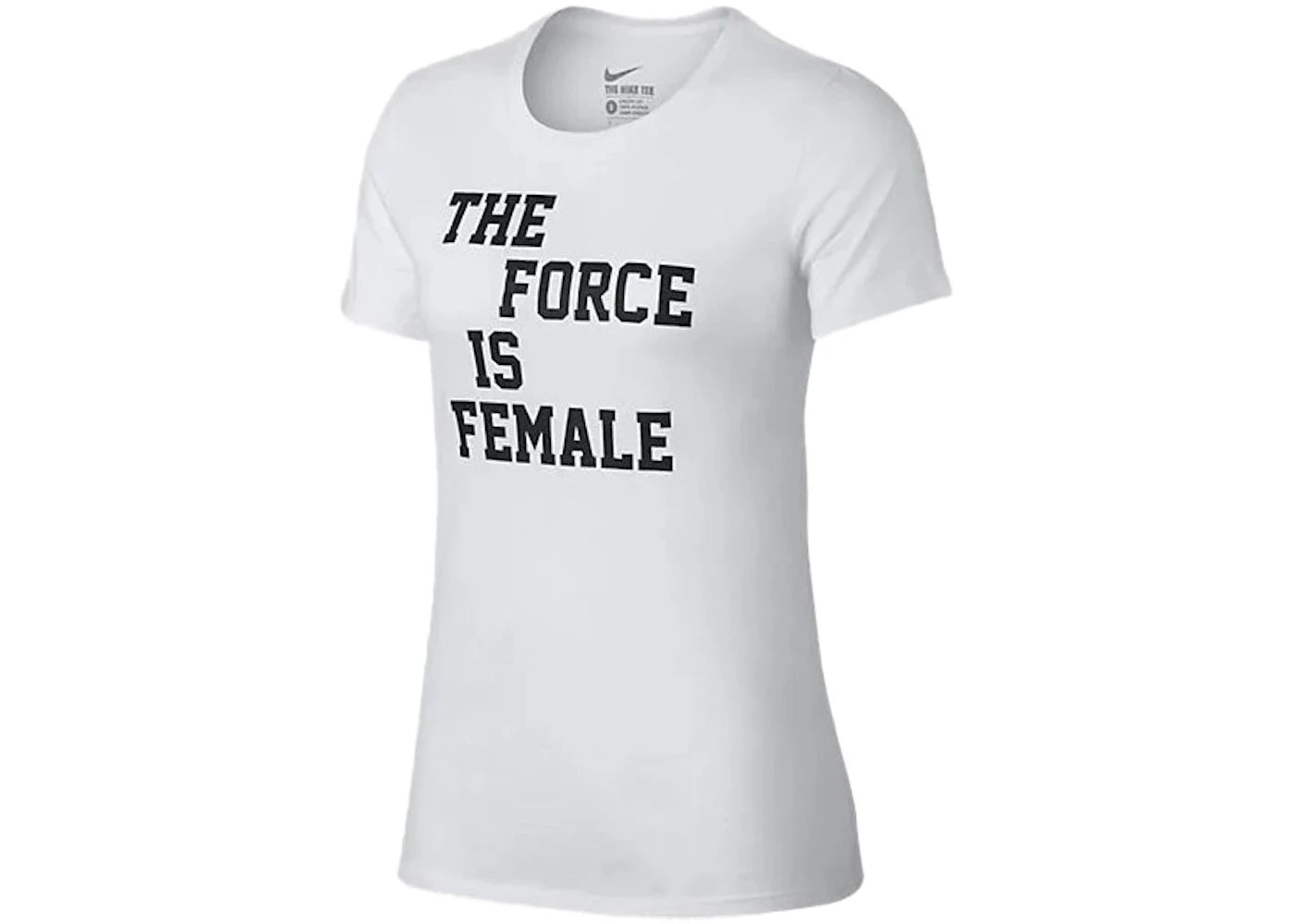 Nike Sportswear Women's Force is Female Tee White