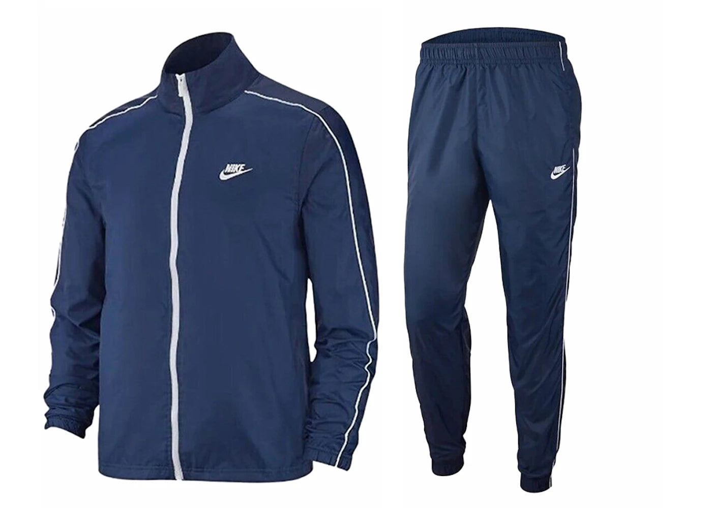 Nike Sportswear Woven Full Tracksuit Midnight Navy Blue