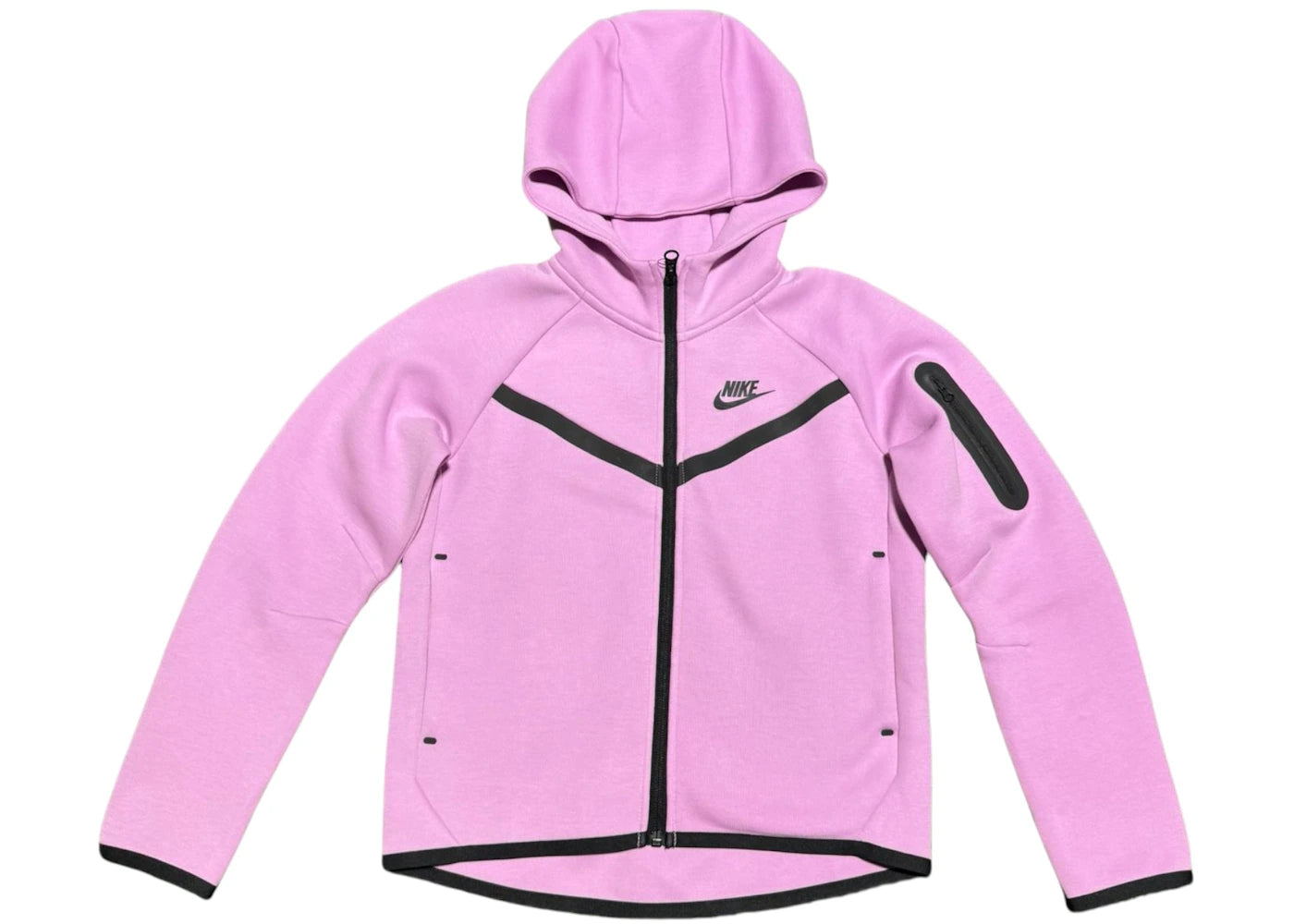 Nike Sportswear Youth Kids Tech Fleece Full Zip Hoodie Lavender