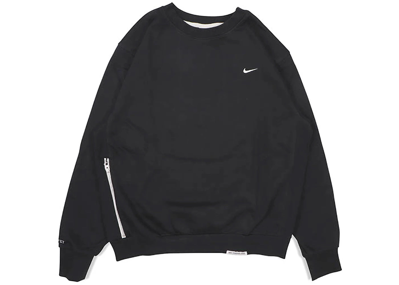 Nike Standard Issue Basketball Crew Dri-Fit Loose Fit Sweatshirt Black