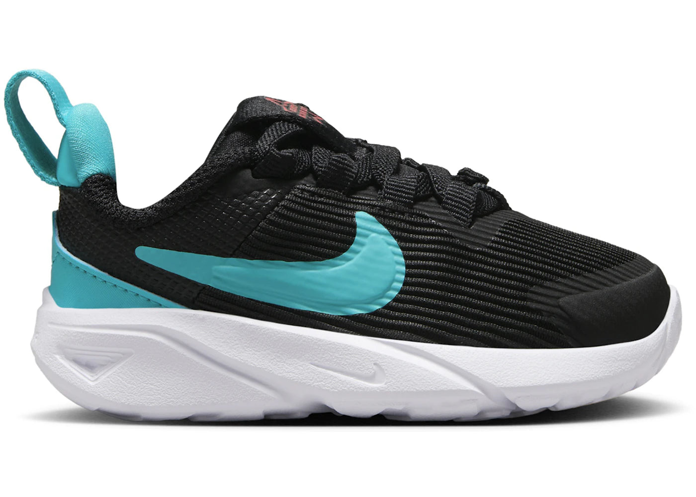 Nike Star Runner 4 Black Bright Crimson White Dusty Cactus (TD)