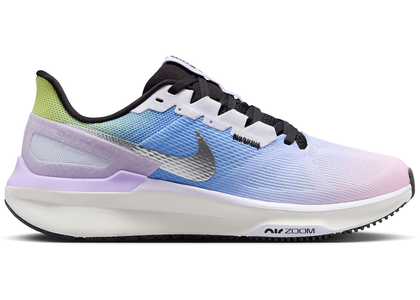 Nike Structure 25 SE Amethyst Tint Black Light Lemon Twist Metallic Gold (Women's)