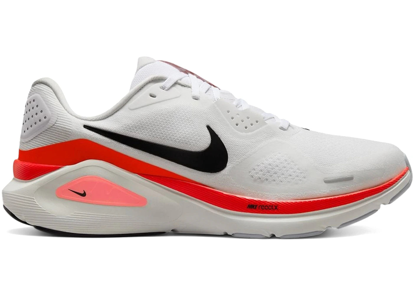 Nike Structure 26 White Black Bright Crimson